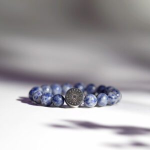 Sodalite Crystal Beaded Bracelet