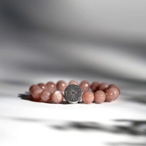 Sunstone Crystal Beaded Bracelet